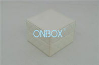 Decoration Leather Watch Boxes Folding Jewelry Box Fabric Cloth Lining with Stitchings