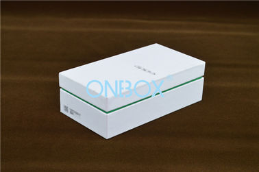 Full Color Printed Mobile Phone Luxury Packaging Boxes With Removable Insert